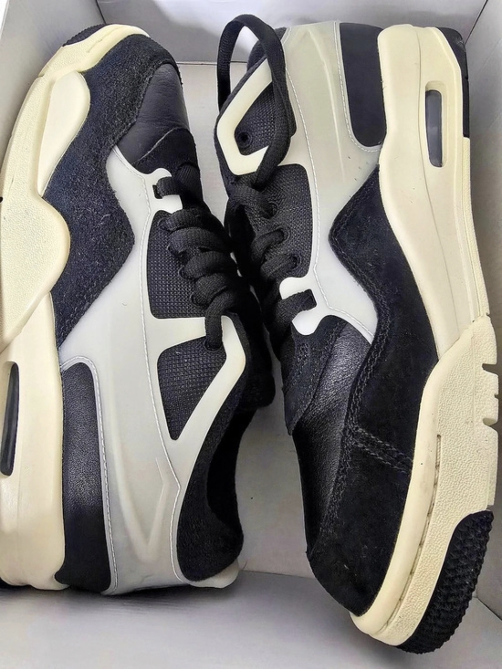 Jordan Air Jordan 4 RM Black Gray Sneakers men's Size US 9.5